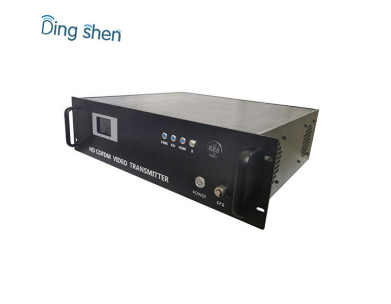 Outdoor Long Range COFDM Wireless Transmitter 60W Video and Data Transmission RS232/RS485 PTZ Contro