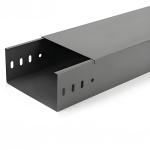 Wall Mount Steel Slotted Cable Support Tray With Height Customization And Steel