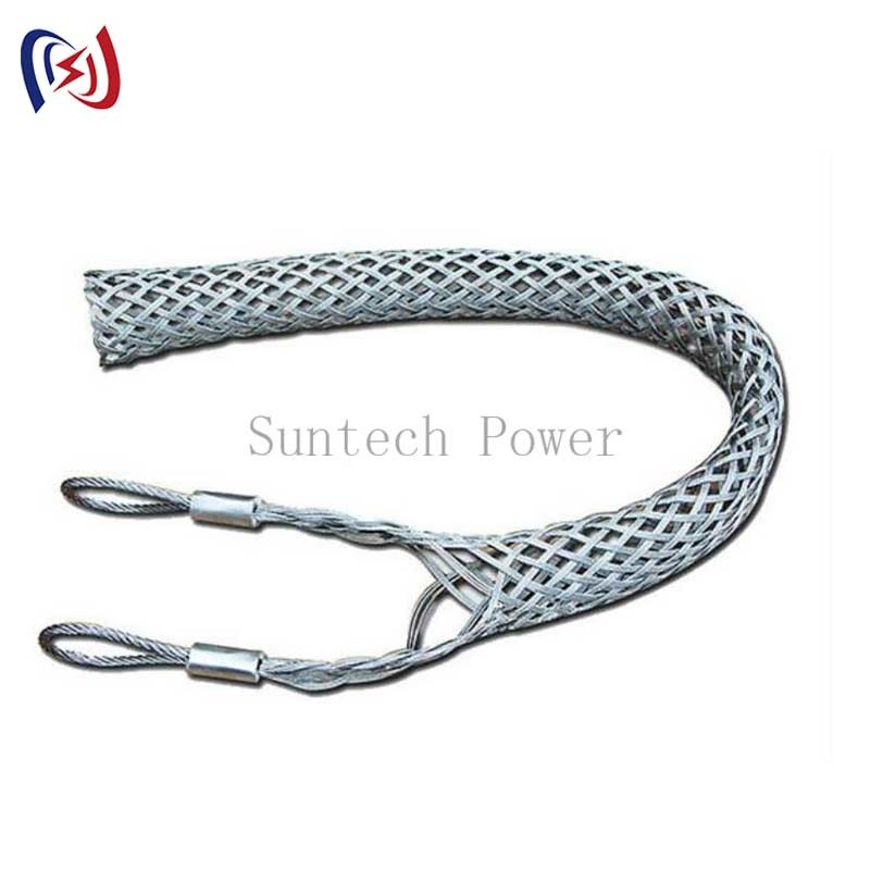 China 12 - 150mm Pilot Wire Cable Mesh Sock Joints Overhead Transmission Line Tools factory