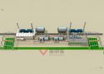 Big Steel Paint Production Line Automatic Liquid Paint Chemical Steel spraying