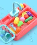 Electric Dishwasher Playing Toy Kitchen Toys Set for Boys Girls Age Range 2 to 4