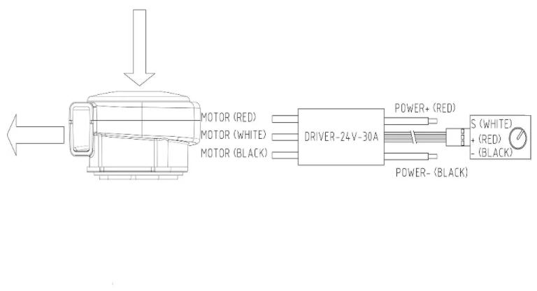 12V Micro Plastic Brushless Air Blower For Air Mask