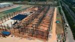 Prefab Steel Structure Homes Steel Barn House Workshop Metal Shed Logistics