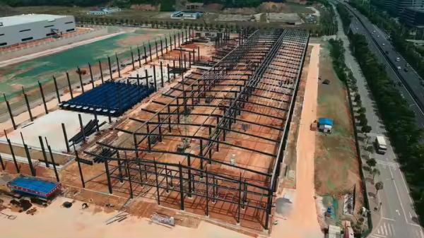 Prefab Steel Structure Homes Steel Barn House Workshop Metal Shed Logistics