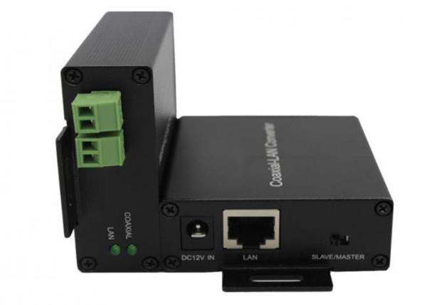 10/100Mbps Ethernet over Coax Converter 1*UTP+2*2wire Port Ethernet To Coaxial
