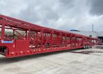 Fuwa/BPW 3 Axle Car Carrier Truck Trailer Vehicle Transport Double Deck Semi