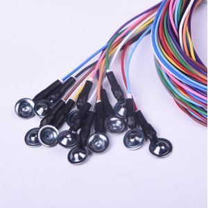 China Multicolored EEG Cup Electrode With 10mm AgCL Chloride EEG Cups on sale