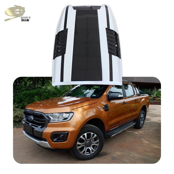 Black Car Bonnet Hood Scoop For Toyota Ranger T7 T8 2015-2017 2018-2021 Engine