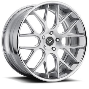 China 18 19 20 21 22 Inch Polished For M3 M4Wheels 2-pc Forged Aluminum Alloy A6061 T6 Styling Custom Rims factory