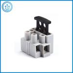 UL94-V2 Rated Polyamide 66 M3 Screw 2 Pole Fuse Block Terminals FT06-2 32A 450V