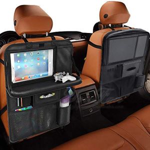 Scratch Resistant Behind Car Seat Storage With Tray OEM ODM Support