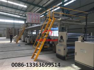 China 3/5 Ply 1800MM Corrugated Cardboard Production Line For Cardboard Making factory