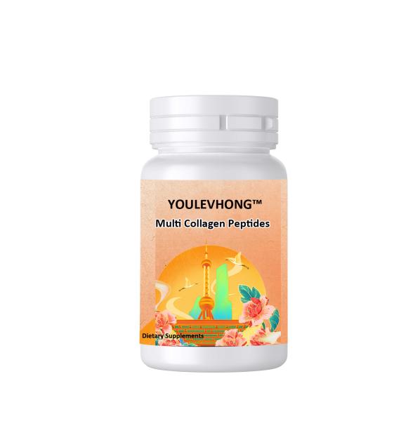 9g Protein Multi Collagen Peptides Capsules Dairy Soy Free Vitamins Dietary