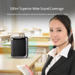 Yoga Instructors UHF Wireless Headset Bluetooth Voice Amplifier Loudspeaker with