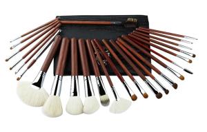 China 2016 NEW Full Natural Hair And Sliver Copper Foundation Makeup Brush Kits factory