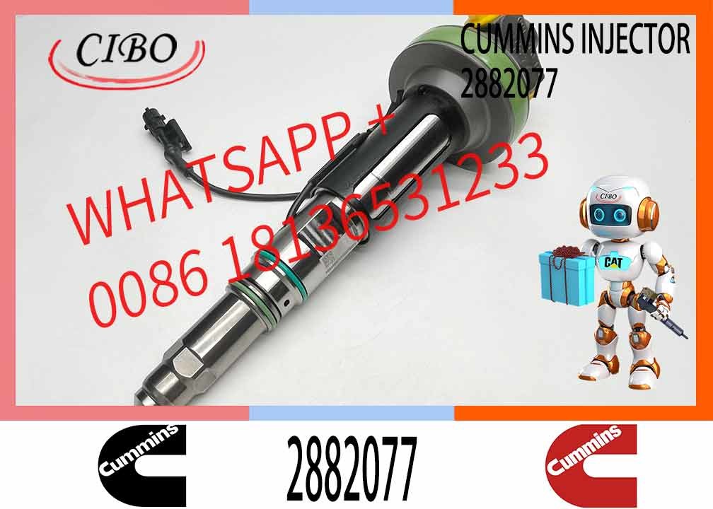 High Quality Common Rail 2867147 Fuel Injector 2867148 2882078 For QSK19 Engine