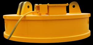 China DC 24V Excavator Lifting Electromagnet , Scrap Handling Magnets Light Self Weight factory