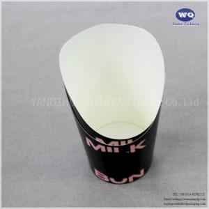 China Custom Printed Paper Potato Fries Paper Box Disposable,Take-Out Portable Paper Popcorn Boxes Custom Printed Food Cups factory