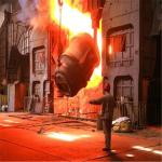 Energy Saving Copper Steel Lead Smelting Rotary Furnace castings and forgings