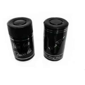 China Pilfer Proof Aluminum Plastic Shrink XO Liquor Bottle Screw Caps Custom Size 33mm on sale