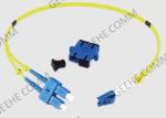 Zipcord Riser Duplex 1M LC To SC Single Mode Fiber Patch Cable