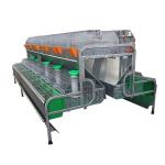 12 Mums Commercial Farm Rabbit Cage High Rearing Efficiency Smart Drinking /