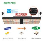 3 Plants Indoor Smart Grow Box Kit 1680D 80x80 Indoor Tent 240W UV IR Samsung