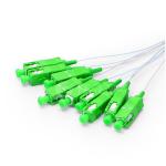 4 Way 0.9MM Steel Tube Plc Splitter , 1x4 Optical Splitter High Reliability