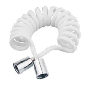 China Flexible Water Plumbing Toilet Bidet Sprayer Connect Pipe For PU Telephone Line Style factory