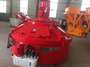 China Orange Color Planetary Concrete Mixer PMC1000 1000L Input Capacity Heavy Duty factory