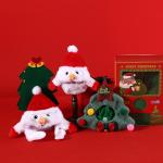 Pet Hat Santa Claus Headgear Carton Christmas Tree Design Cat Accessories Season