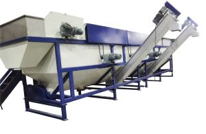 China NSK Plastic Flakes Washing Machine SKF Plastic Recycling Sorting Machine Computerized factory