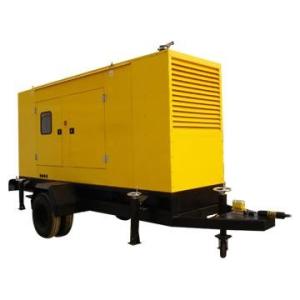 China CUMMINS Trailer Mounted Diesel Generator 80KW / 100KVA Low Fuel Consumption factory
