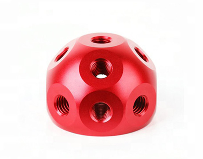 Anodized Metal Sandblasted CNC Machining Parts