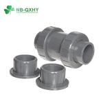 Industrial Usage Pressure Pn10 200psi UPVC/PVC Pipe Non Return Swing Wafer Check