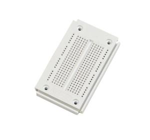China SYB-46 White 270pts 90 x 52 x 8.5mm Solderless Breadboard Test Develop DIY factory