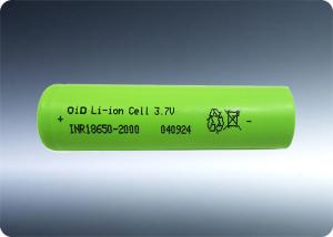 China High Rate 30A 18650 Battery Rechargeable 3.6 V 2000mAh Battery factory