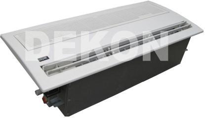 Water chilled One way ceiling concealed cassette fan coil unit 4tube-FCU 200CFM