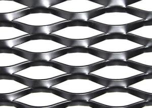 China Perforated Expanding Wire Mesh Metal Screen PVDF Coating For Decoration factory