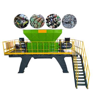 China 2 Shaft Industrial Metal Shredder CE ISO TUV Scrap Metal Shredder Machine factory