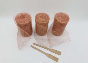China Sturdy Stuff Fit Copper Mesh For Gap Copper Blocker Fill Fabric 4&quot; X 40&quot; factory