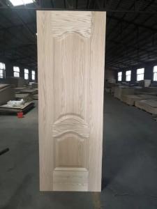 China Melamine door design/decorative bathroom doors/wood veneer door skin factory