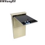 HWhongRV Adjustable Folding Car Electric Lift Table for Luxury Van electric