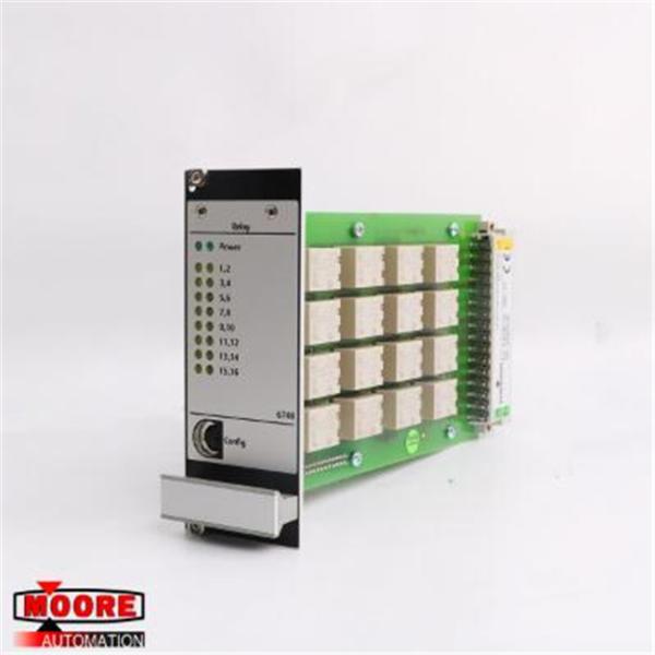 China A6740-10  Emerson  Programmable Logic Card Relay Module factory