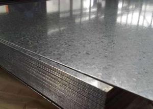 China 0.5mm Ultra Durable Galvanized Steel Plate Silver Tolerance Of ±1% factory