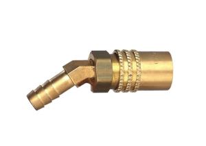 China Moldmate Series Angled Hose Barb Coupler 1/4&quot;-3/4&quot; For Mold Coolant factory