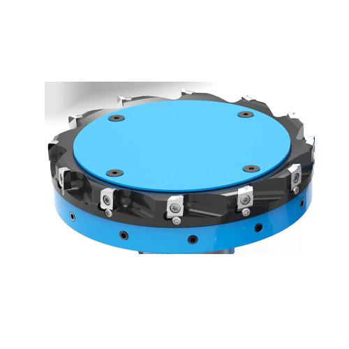 PCD ISO Face Milling cutter FMP080SA27-BE12-12 with 12 cutting edges tool to