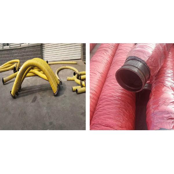 Temperature Resistance 20 Inch Discharge Hose Pipe With Non Toxic Materials