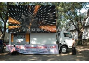 China Square Static P 16 Rotatable Truck Mobile LED Display Full Color With 256 by 256 mm factory