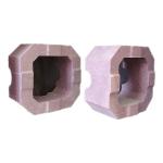 80% Al2O3 Content Chrome Corundum Checker Brick For Regenerator for Performance